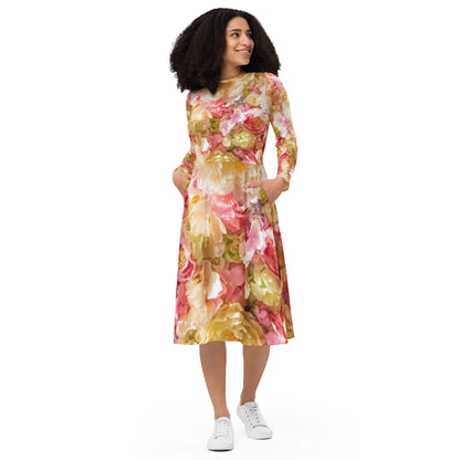 Custom Floral Dress Beauty in Bloom