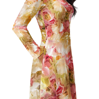 Custom Floral Dress Beauty in Bloom