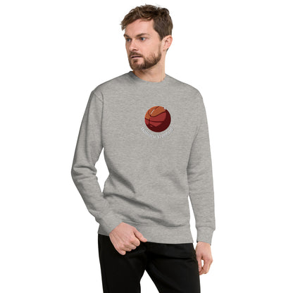 Unisex Premium Basketball Lovers Embroidered Sweatshirt