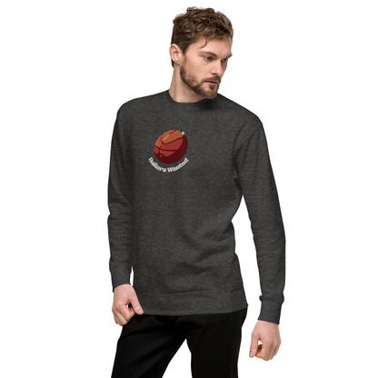 Unisex Premium Basketball Lovers Embroidered Sweatshirt