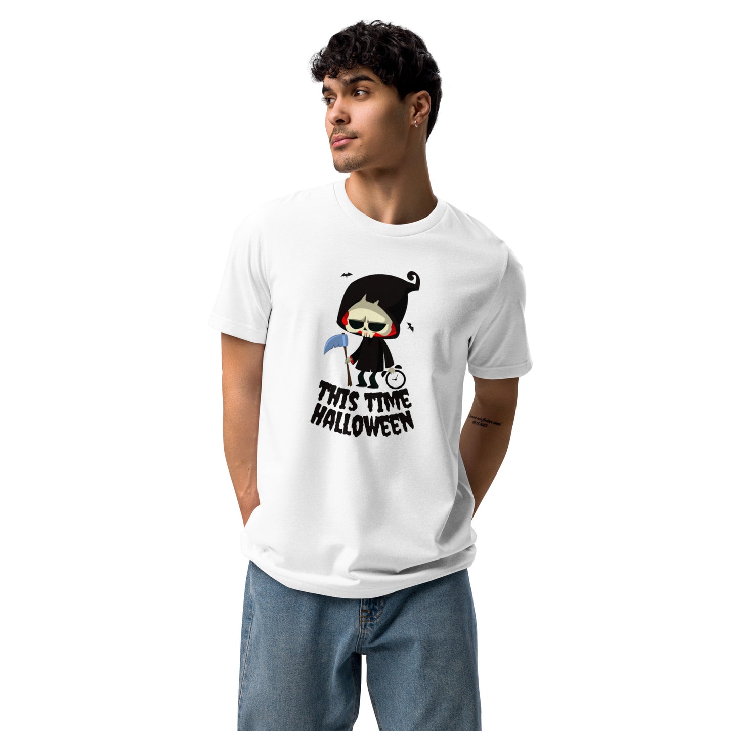 Camiseta unisex ecológica de Halloween