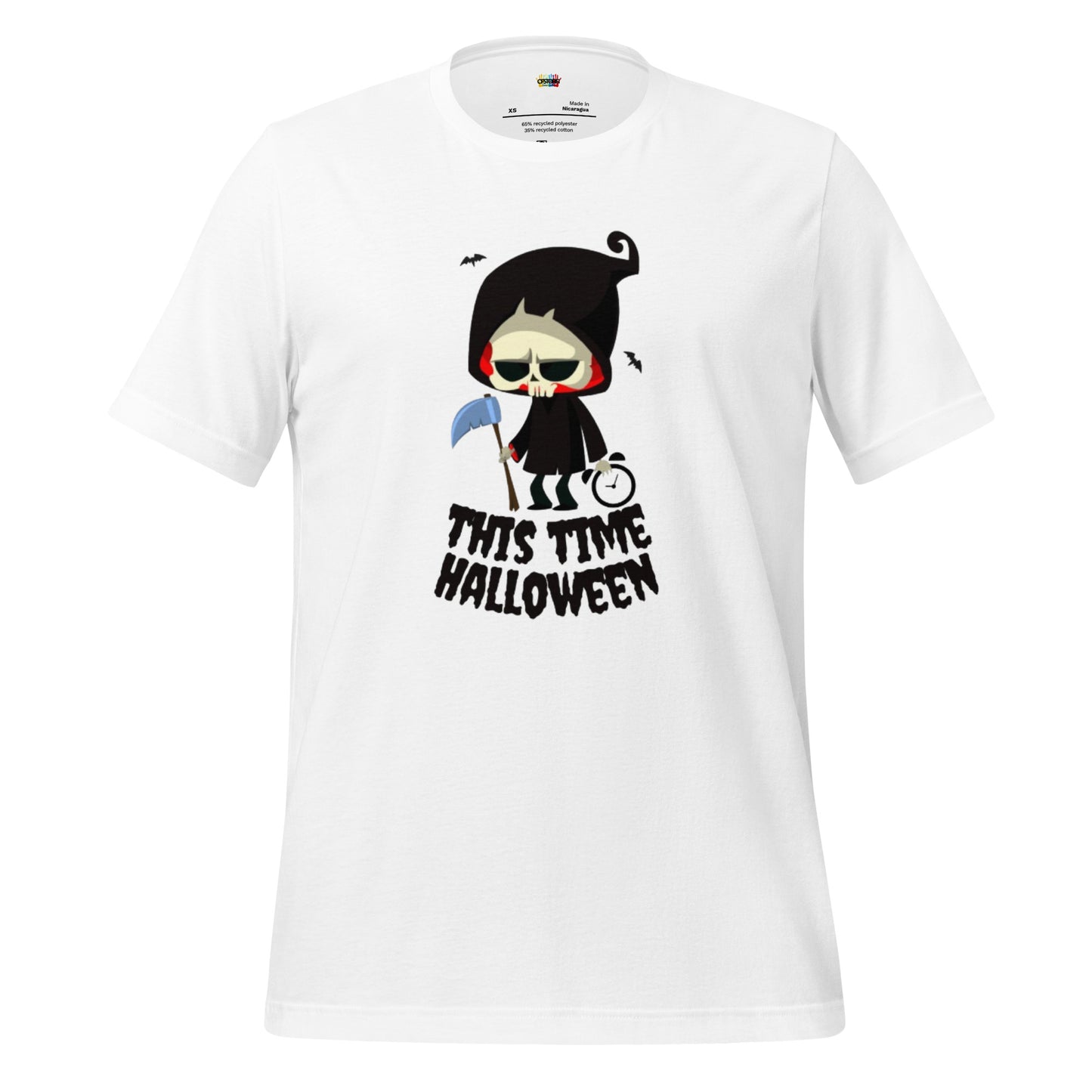 Camiseta unisex ecológica de Halloween