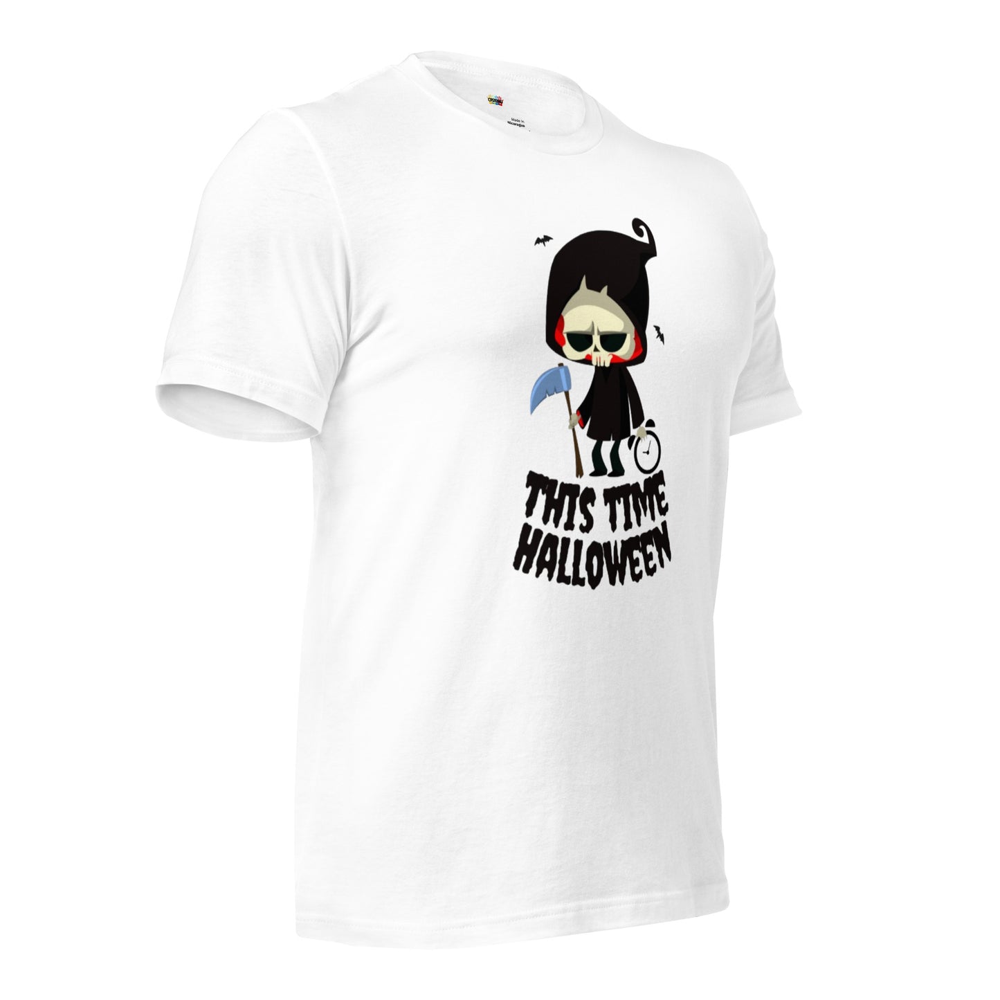 Camiseta unisex ecológica de Halloween