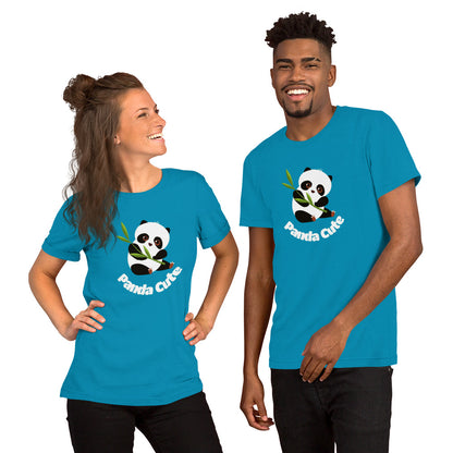 Süßes Unisex-T-Shirt mit Panda-Grafik