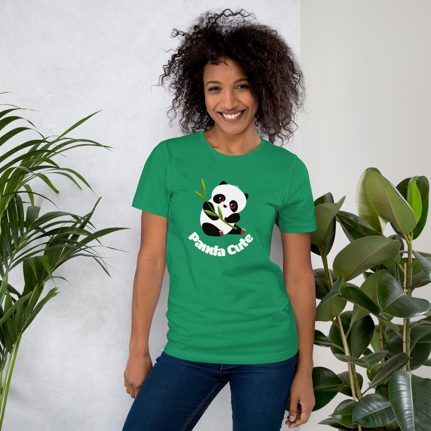 Süßes Unisex-T-Shirt mit Panda-Grafik