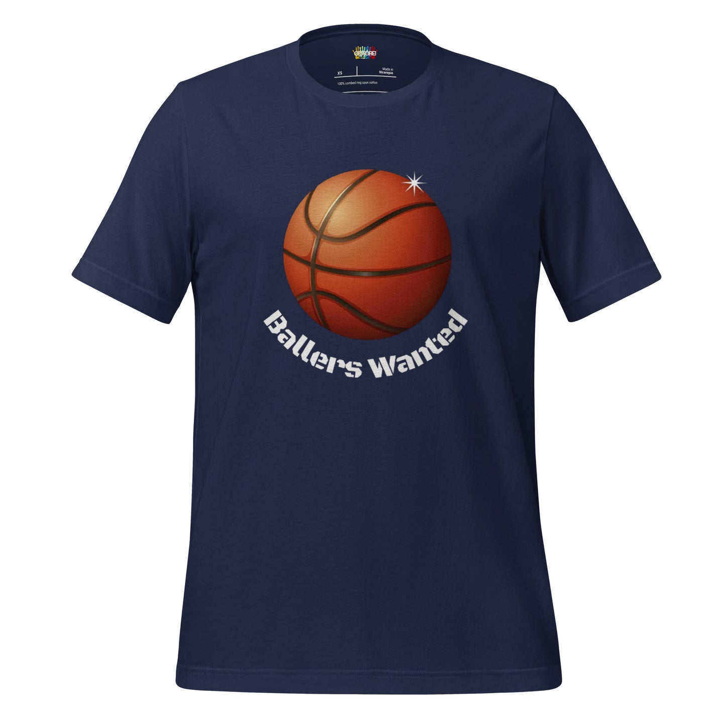 Unisex Ballers Wanted Graphic Tee