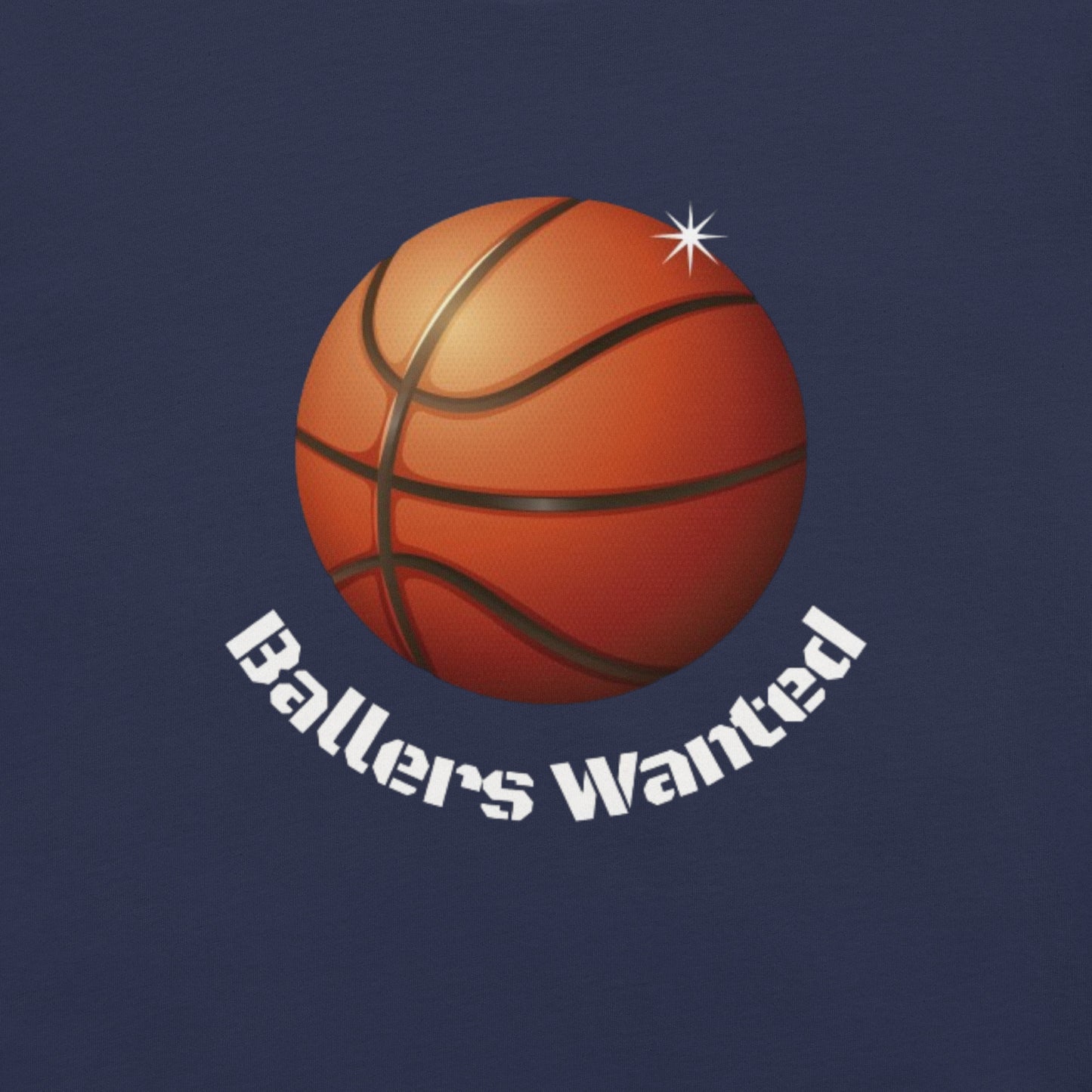 Unisex Ballers Wanted Graphic Tee