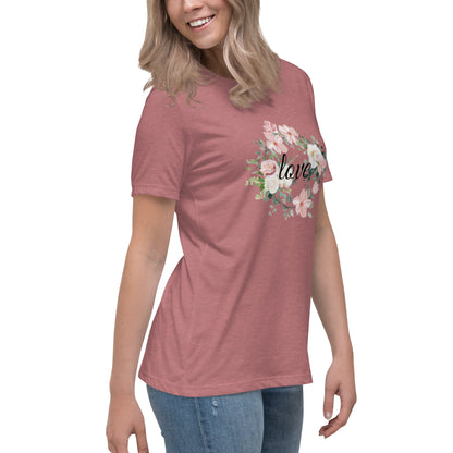 Women's "Love" Relaxed Fit T-Shirt