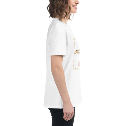 Personalisiertes Damen-T-Shirt mit floraler Eleganz